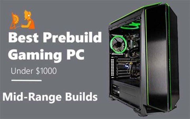Best gaming pc build under $1000