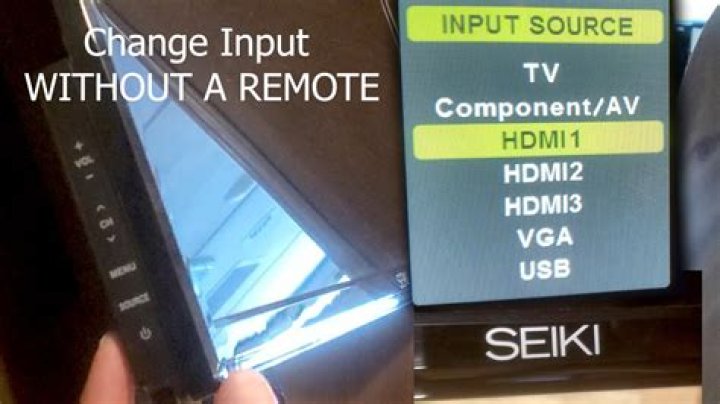 How To Change Input On Seiki Tv Without Remote