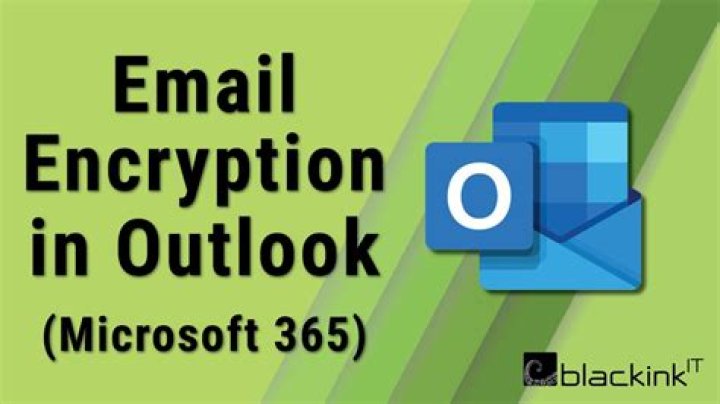 Outlook encryption - How To Discuss